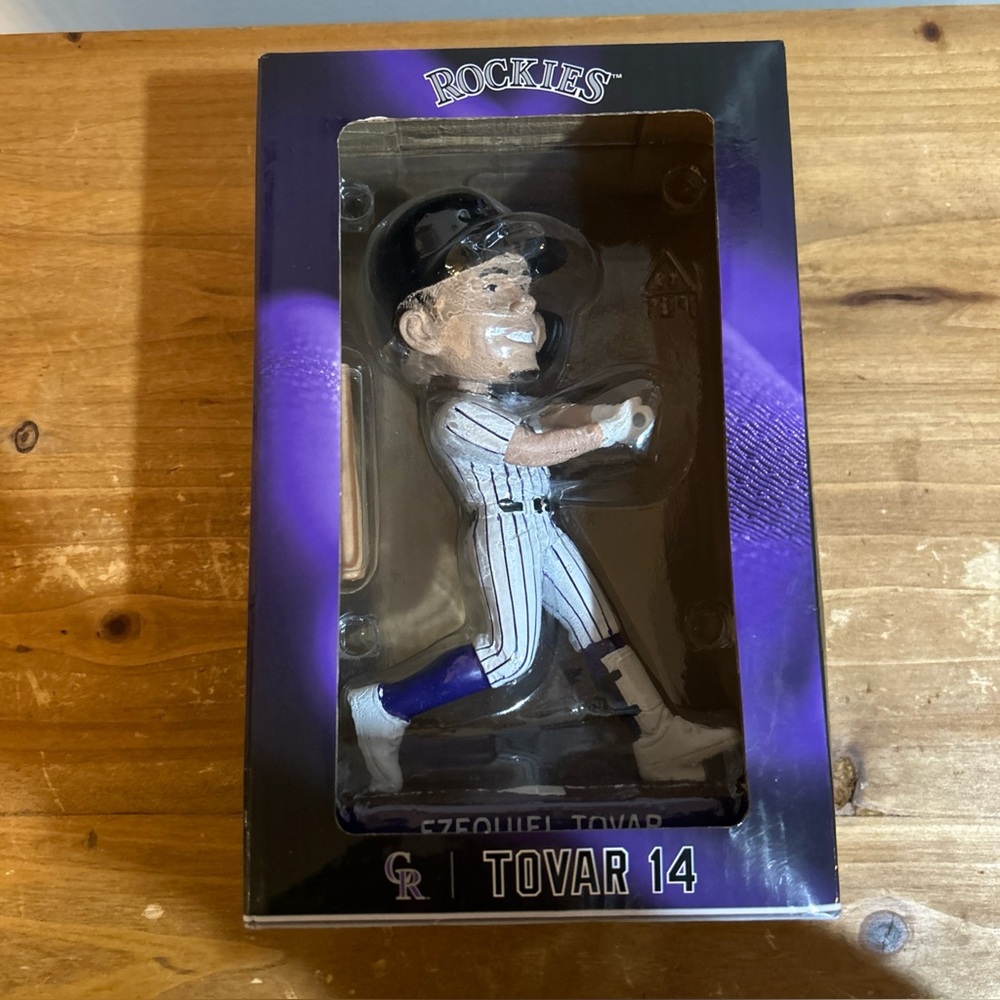 Ezequiel Tovar Bobblehead - Colorado Rockies MLB